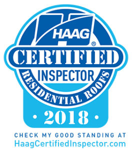 HAAG Certified Residential Roof Inspector