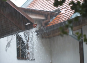 Heavy Rain on Roof